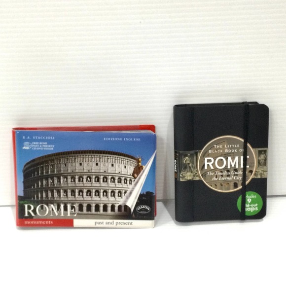 Travel Guide Other - TWO Travel Guides for Rome Italy incl CD Brand New